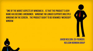 Thoughts on Brian’s Windows 8 Evaluation