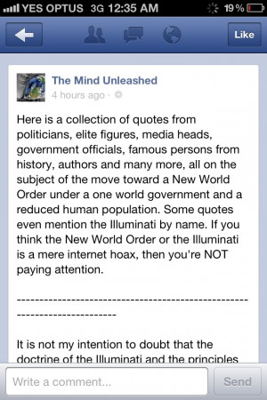 The mind unleashed - illuminati