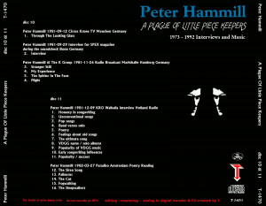 Peter Hammill - 1973-1992 - A Plague of Little Piece Keepers