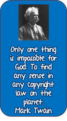 Mark Twain - Copyright More