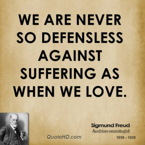 Sigmund Freud Love Quotes