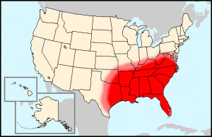 About 'Southern United States'