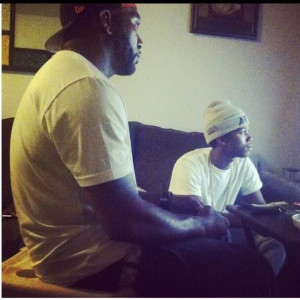 This the nicca that killed him, just 12 hours prior