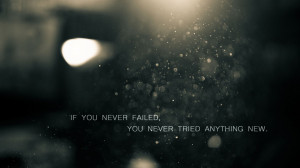 Fail Quote Wallpaper Credited