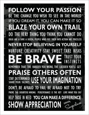 ... Motivational Inspiration Passion + Purpose Poster for Pinterest