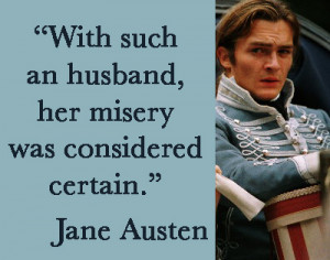 Jane Austen: With such an husband...