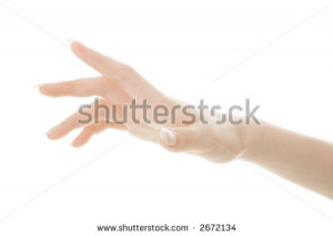 Hand Reaching Out To Help Stock Image