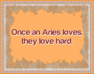 Aries Love Quotes