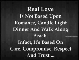... share a love based on care, compassion, compromise, respect & trust
