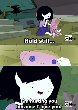 Marceline Is Hurting You Because She Loves You On Adventure Time