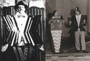 Tristan Tzara's Dadaist play, The Gas Heart , 1920's. Costumes by ...