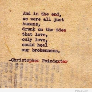 Christopher Poindexter love quote