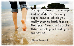 Eleanor Roosevelt Quote I love!