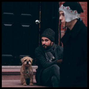 Greg Laswell with his adorable doggie Shep ProudfootPhoto by Deborah