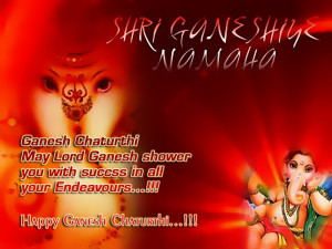 ganesh chaturthi may lord ganesh shower you with succss in all your ...