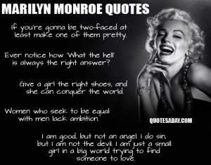Marilyn Monroe Quotes (15 Pics)