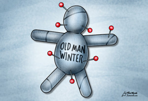 Old Man Winter Cartoon