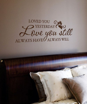 Master Bedroom Wall Quotes Pic #19