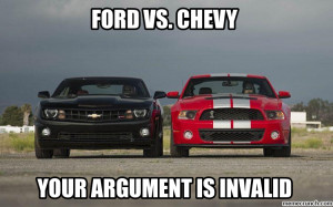 Chevy Vs Ford Meme Ford vs. chevy