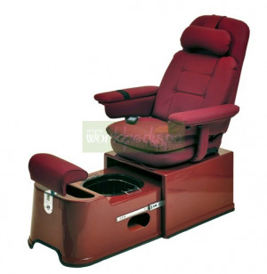 PS-92-R Footsie Rusty Brown Portable Pedicure Chair
