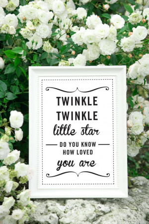 Quote Prints for Baby Nursery or Gift for New Baby - 