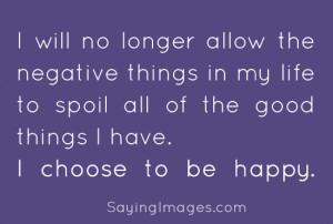 choose to be happy