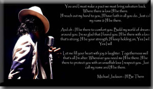 Michael Jackson I'll Be There