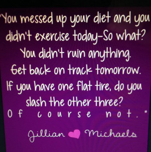 Jillian michaels quote