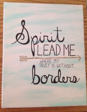 ... my trust is without borders