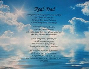 birthday step dad in heaven images | Real Dad