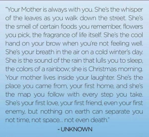 Beautiful tribute to moms