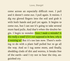 Quote from Love, Stargirl...