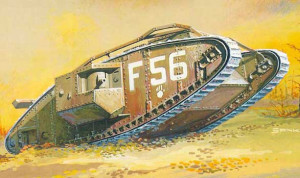 The Mark IV Heavy British Tank is Richard Dery's second WWI Tank ...