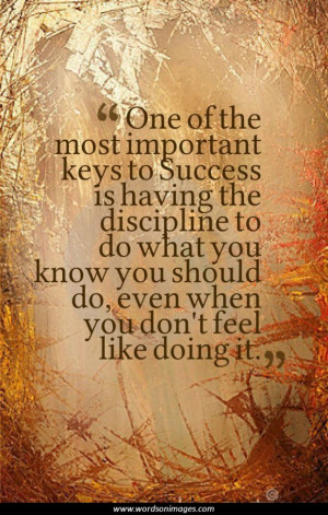 Discipline quotes