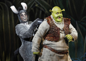 ... in Shrek: The Musical, playing TPAC's Jackson Hall now through Sunday