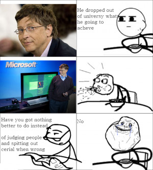 Funny Bill Gates, Microsoft
