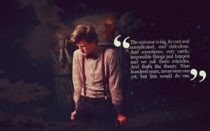 quotes matt smith eleventh doctor doctor who weeping angel 1280x800 ...