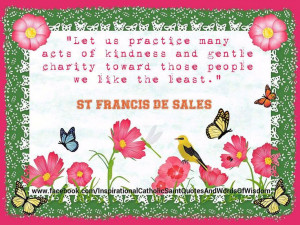 St. Francis De Sales Quote