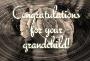 Congratulations for Grandchild