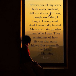 Love finding my words on a picture made by someone else. ♥