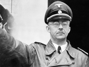 German Nazi party official and head of the SS, Heinrich Himmler at an ...