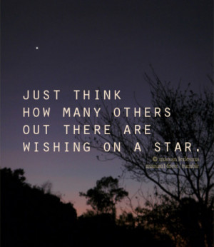 ... quotes typography sayings text photography wishing on a star via