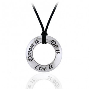Dream It, Do It, Live It - Words of Power Sterling Silver Inspiration ...