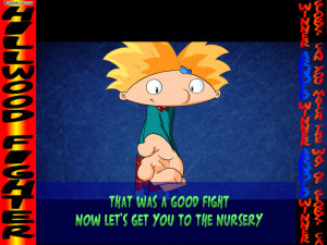 Hillwood Fighter a SF Hey Arnold Parody -Arnold- by UrielManX7