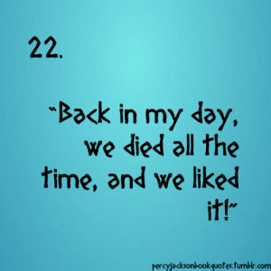 Percy Jackson Quotes