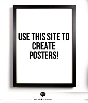 see framed quotes on Pinterest and now you can make your own – no ...