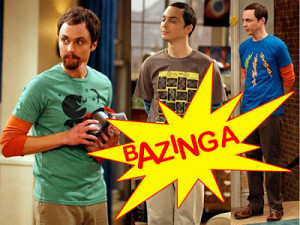 Sheldon Cooper Bazinga The