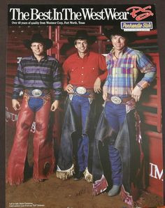 Cody Lambert, Lane Frost, Tuff Hedeman More