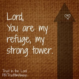 God is my refuge!