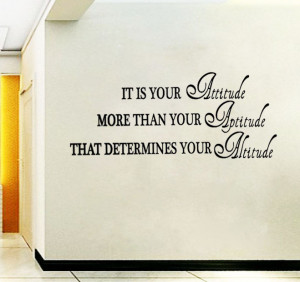 is Most Important determines -Art wall sticker decal decor quote ...